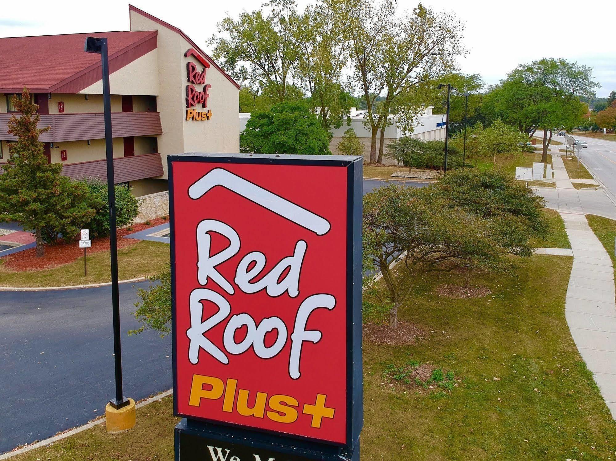 Red Roof Plus Chicago - Hoffman Estates Exterior foto